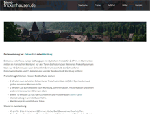 Tablet Screenshot of fewo-frickenhausen.de